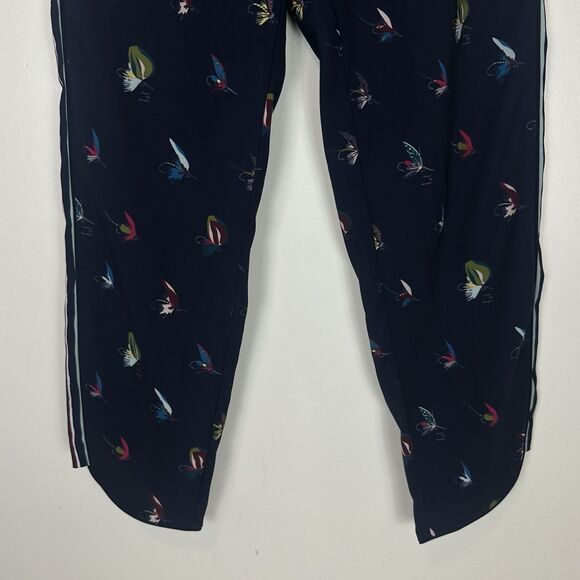 Ted Baker Color By Numbers Tanyaa Fly Fish Jogger Pants Whimsical Womens Size 0 - Picture 8 of 11